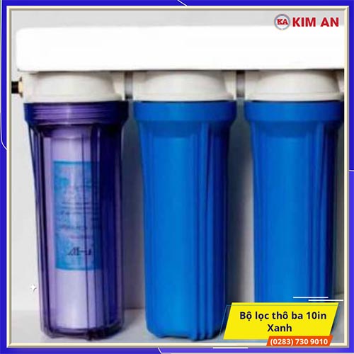 Bộ ba lọc thô 1inch xanh, loại tốt