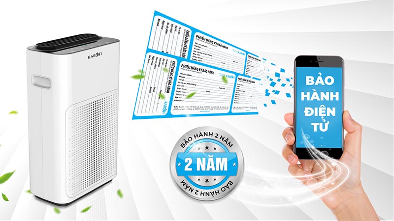 Máy lọc không khí Karofi KAP_E114 bảo hành 24 tháng
