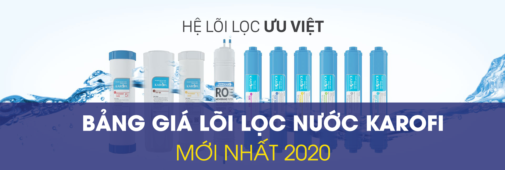 bang gia loi loc nuoc moi nhat