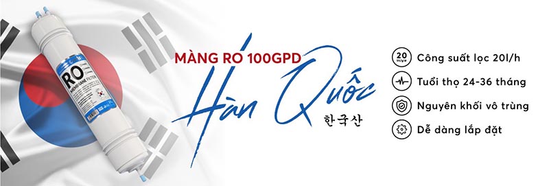 Màng Ro Karofi 100GPD Hàn Quốc 