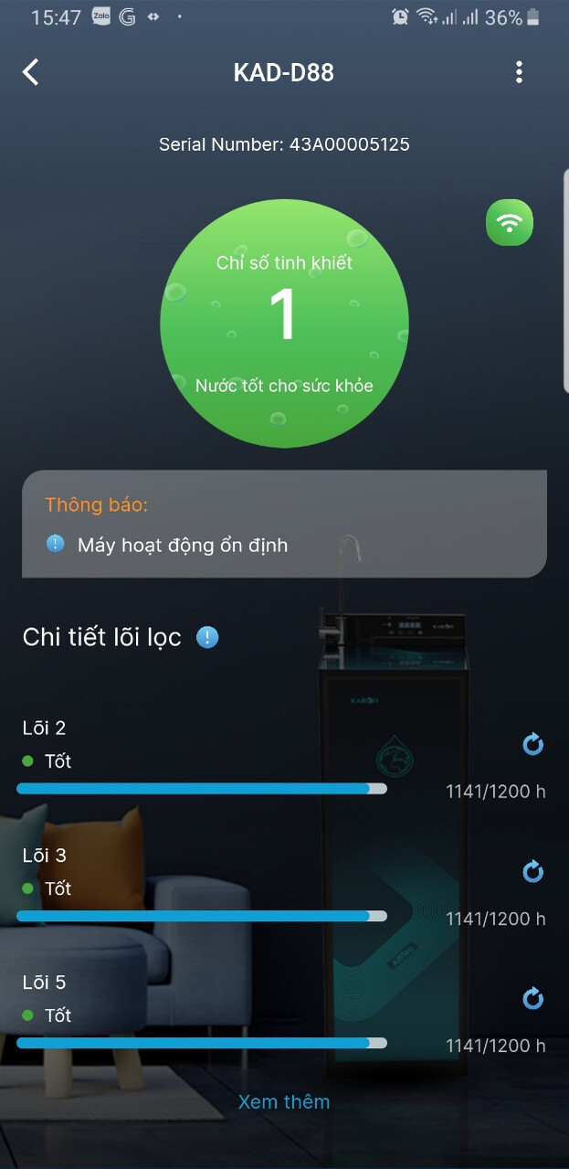 app karofi 365 6