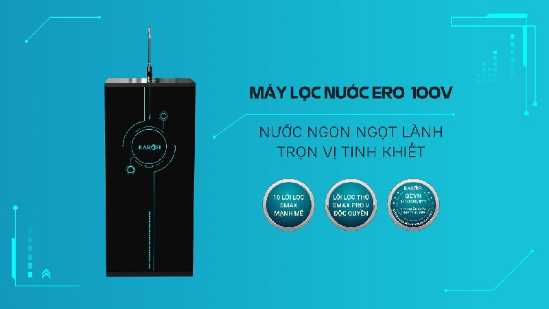 may loc nuoc karofi ero 100v 8