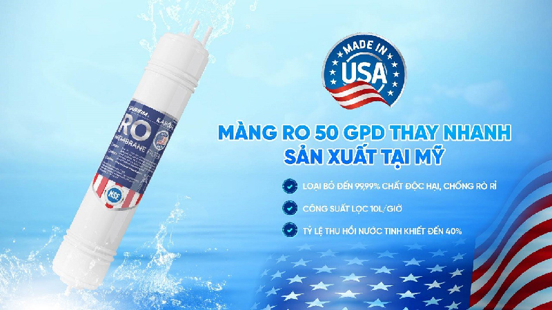 may loc nuoc nong lanh kad x58 6