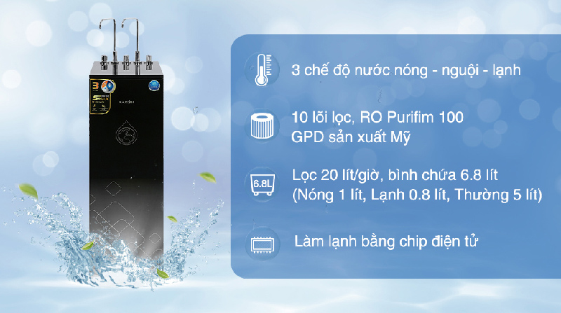 may loc nuoc karofi kad x39 3