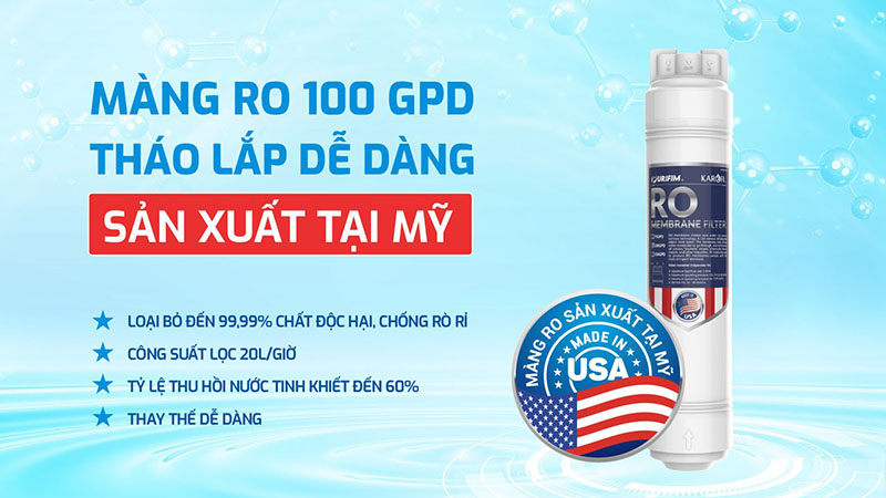 may loc nuoc hydro ion kiem karofi kae s68 7