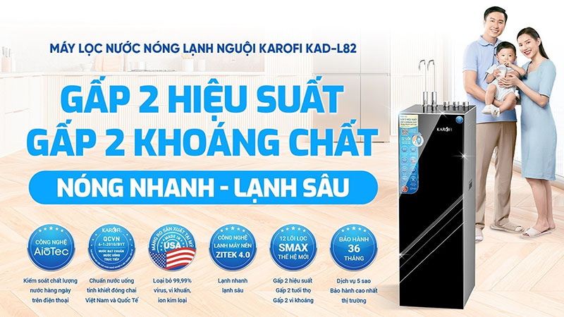 may loc nuoc nong lanh karofi kad l82 1 may loc nuoc nong lanh karofi kad l82 1