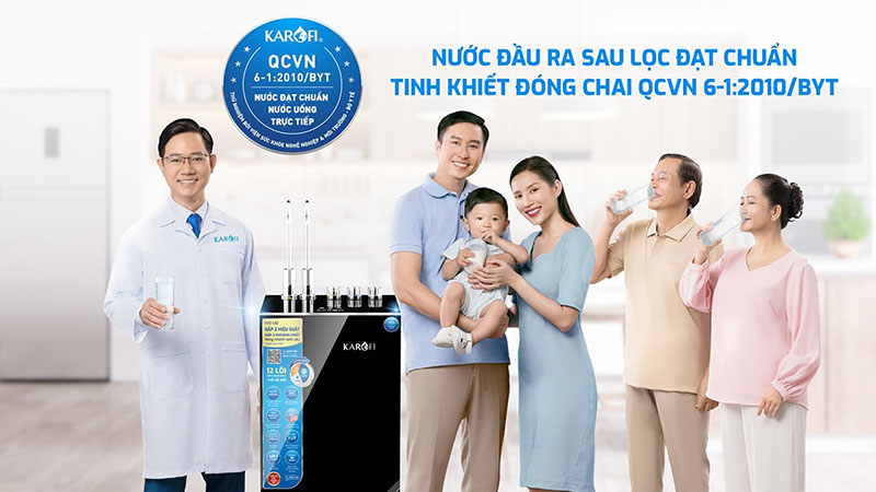 may loc nuoc nong lanh karofi kad l82 6 may loc nuoc nong lanh karofi kad l82 6