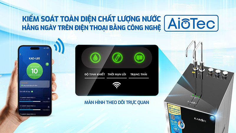may loc nuoc nong lanh karofi kad l85 4