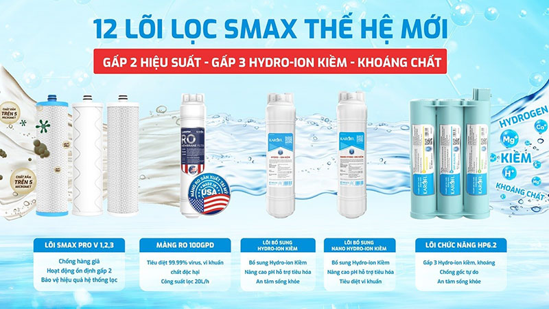 may loc nuoc nong lanh karofi kad l85 5