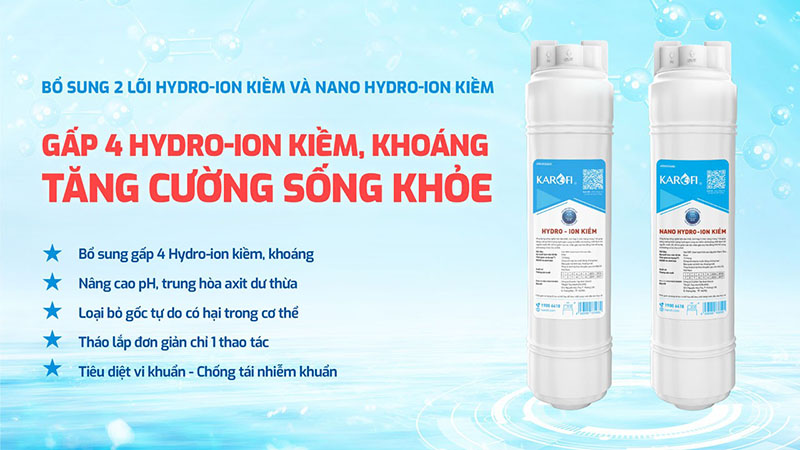 may loc nuoc nong lanh karofi kad l85 9